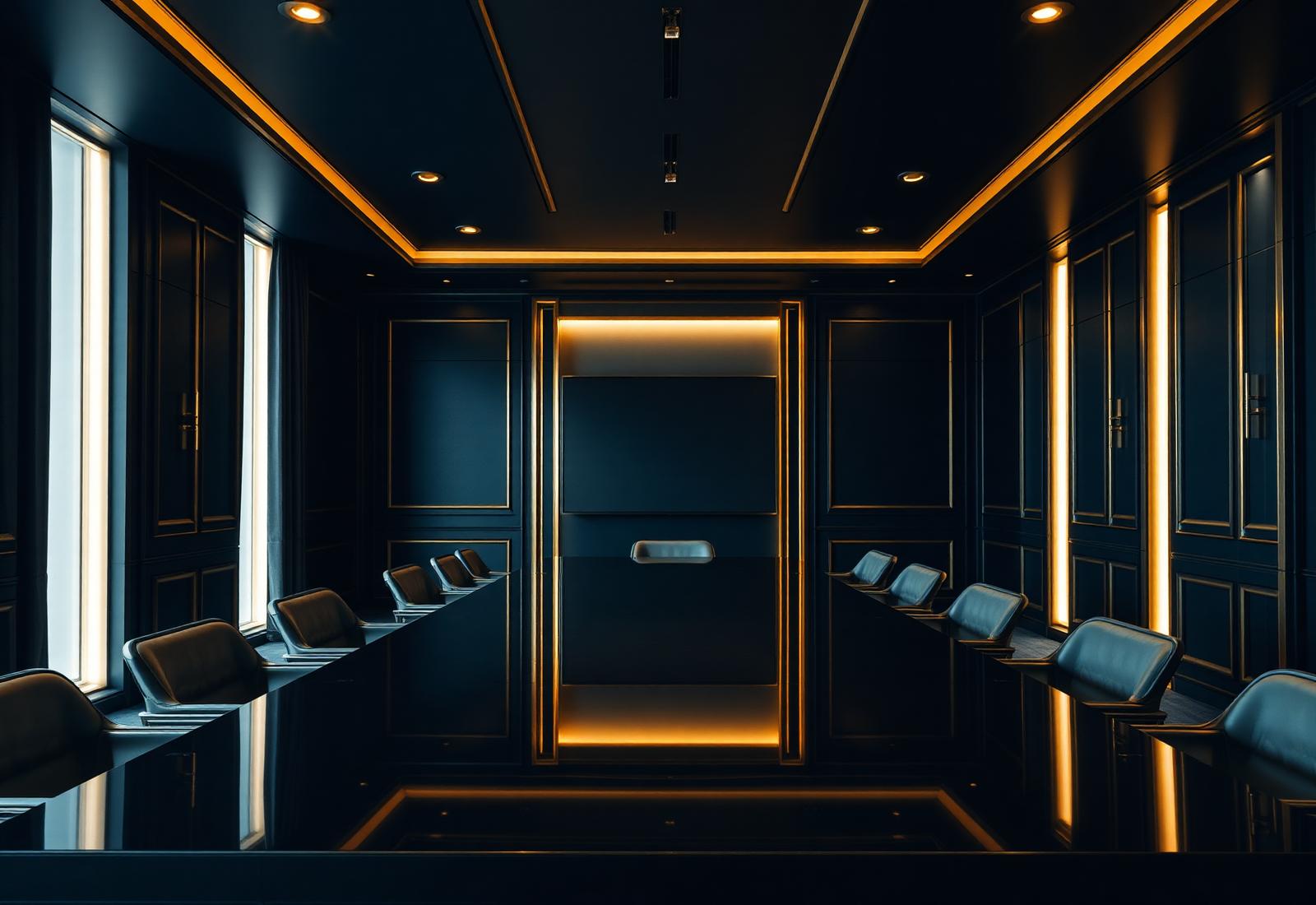 Corporate boardroom